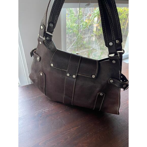 Vintage Rare Vin Baker Leather Bag - Picture 3 of 9